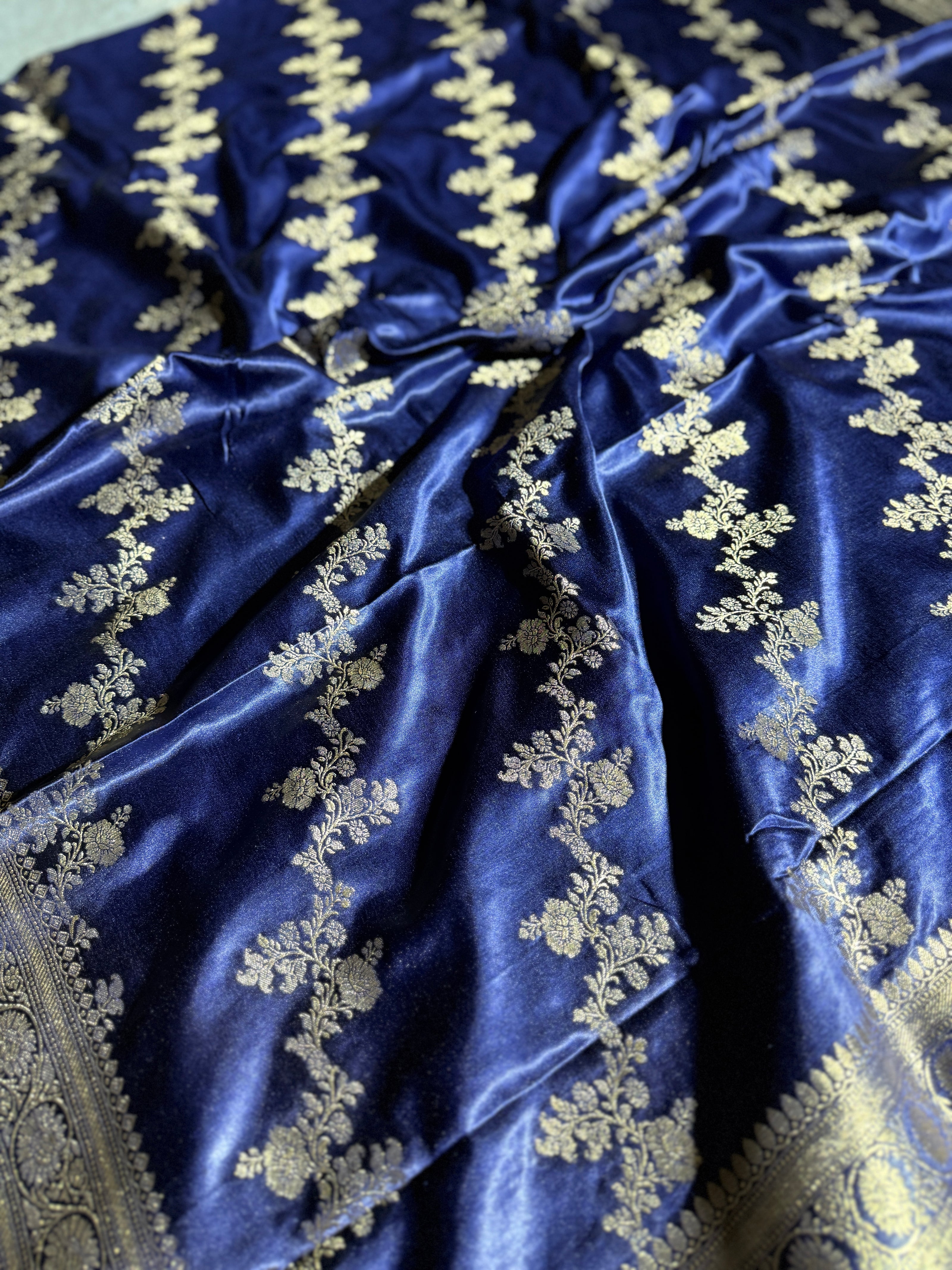 BANARASI MASHRU KATAN SILK SAREE HN144