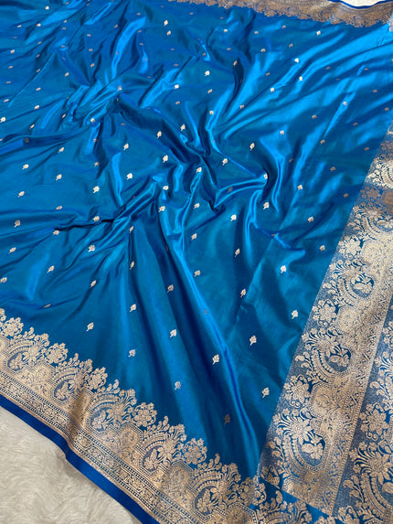 BANARASI MASHRU KATAN SILK SAREE HN537