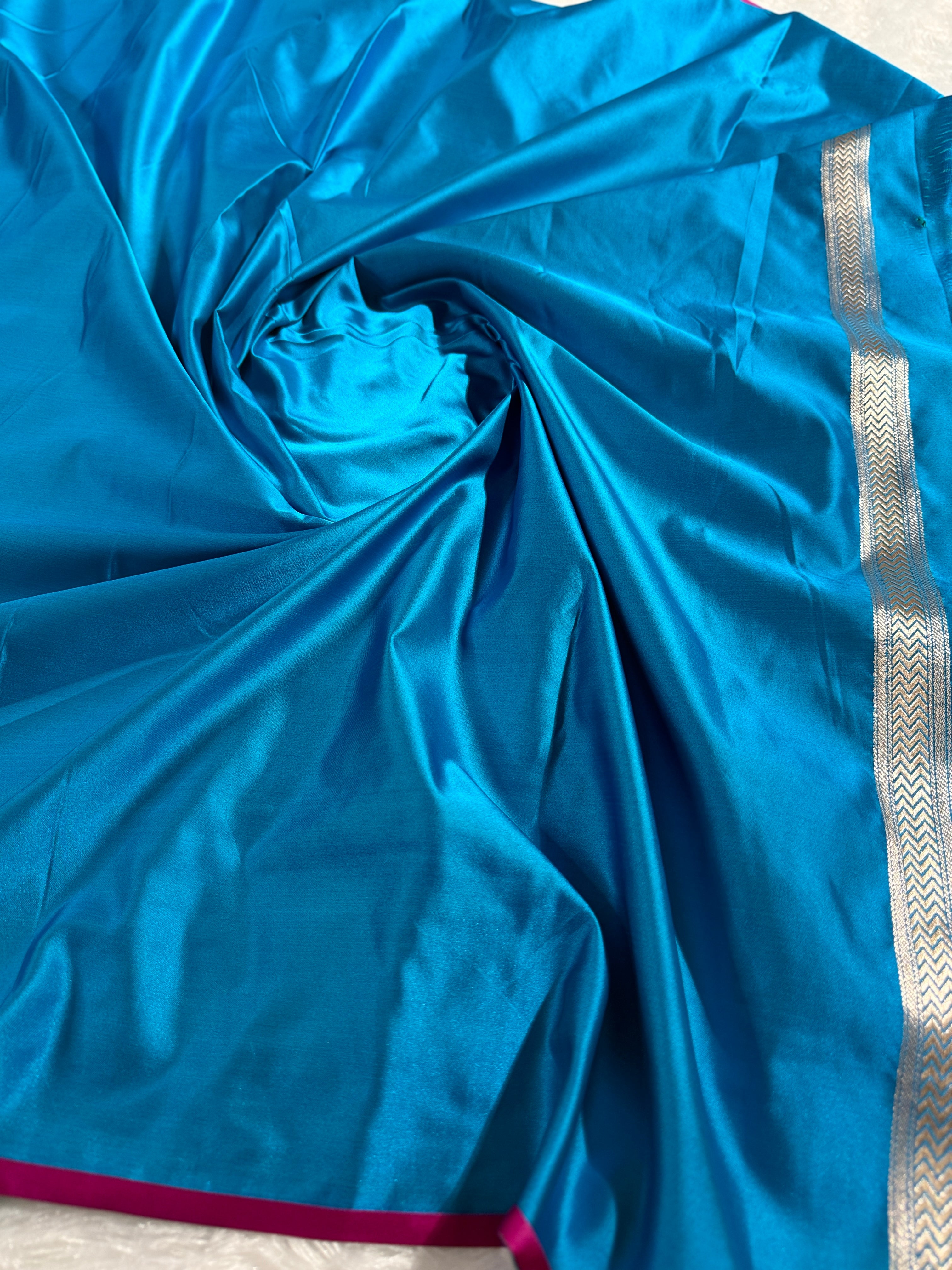 BANARASI MASHRU KATAN SILK SAREE 533