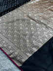 BANARASI MASHRU KATAN SILK SAREE MK011