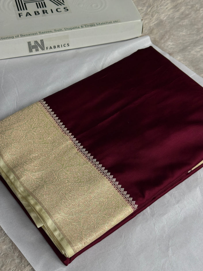 BANARASI MASHRU KATAN SILK SAREE MK100