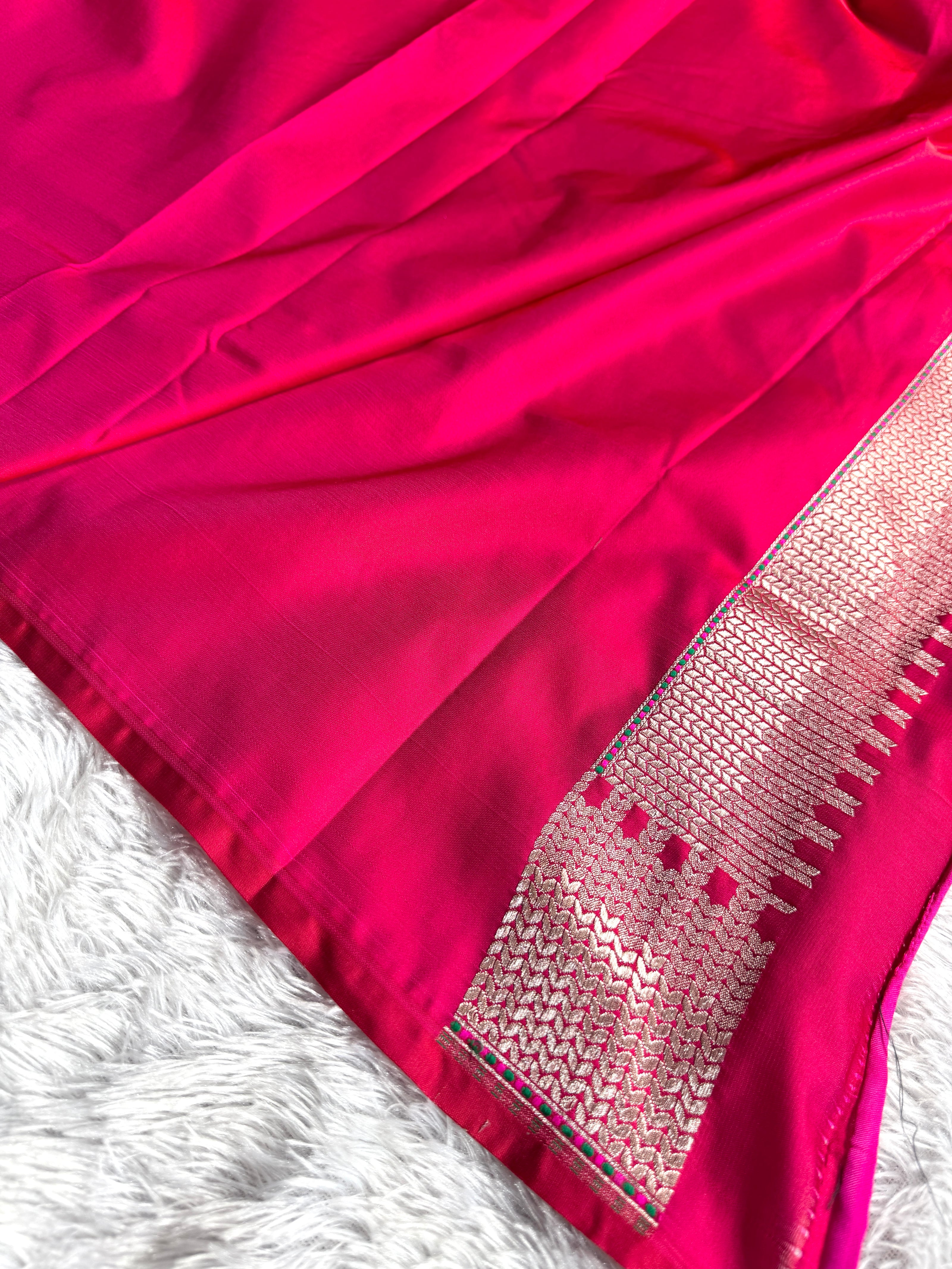 BANARASI MASHRU KATAN SILK SAREE HN556