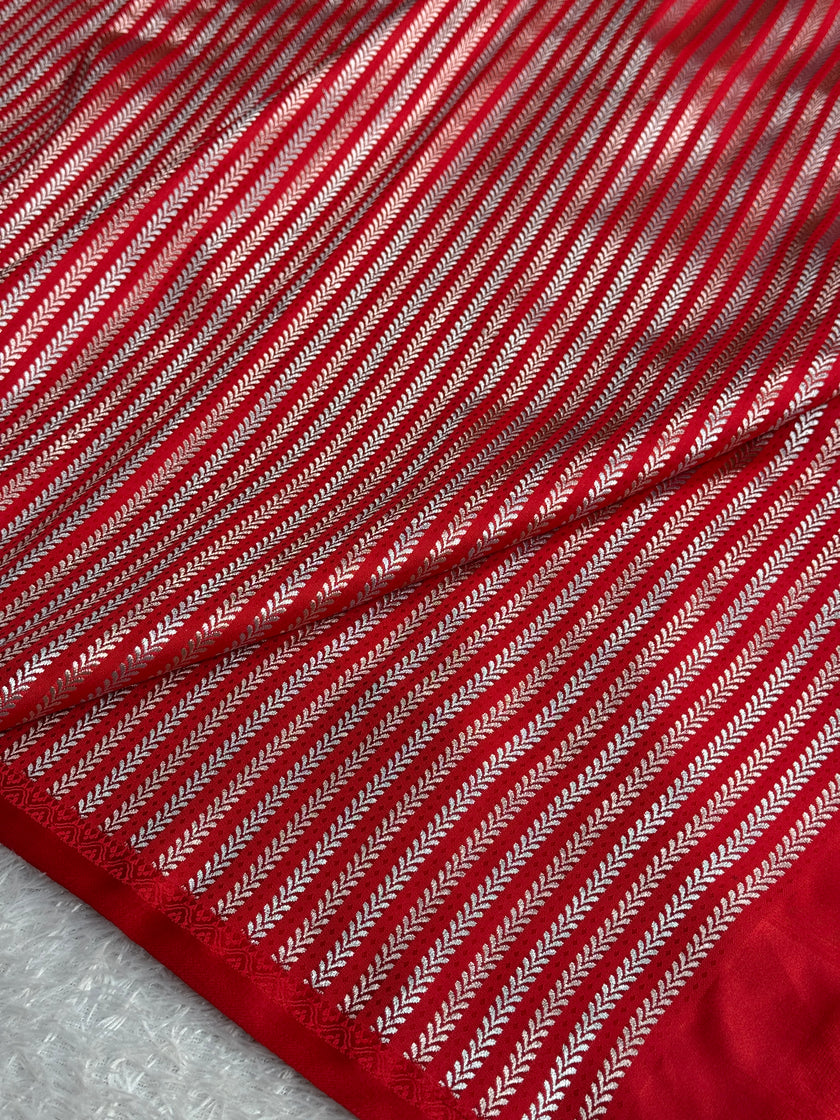 BANARASI MASHRU KATAN SILK SAREE MK057