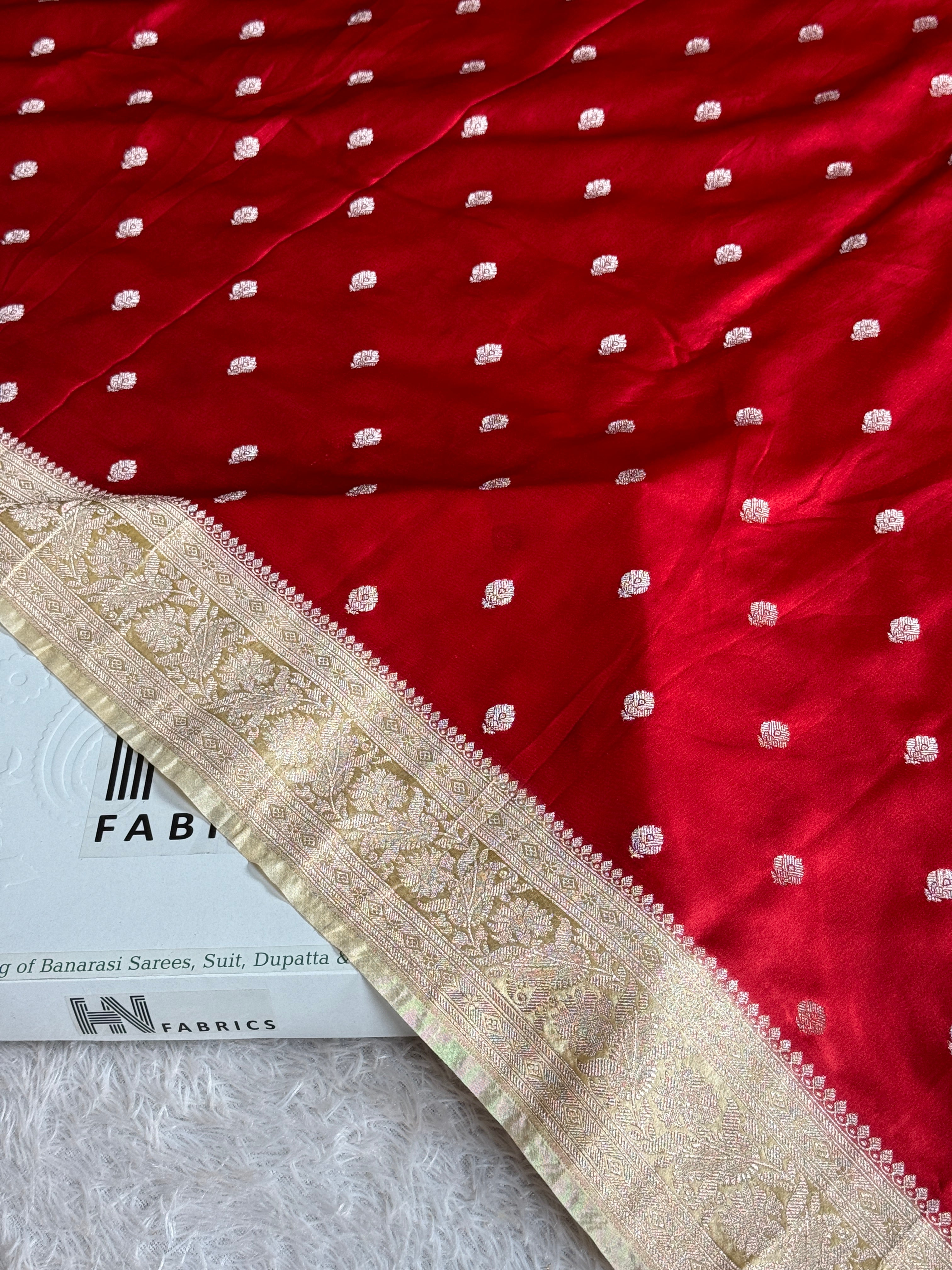 BANARASI MASHRU KATAN SILK SAREE MK030