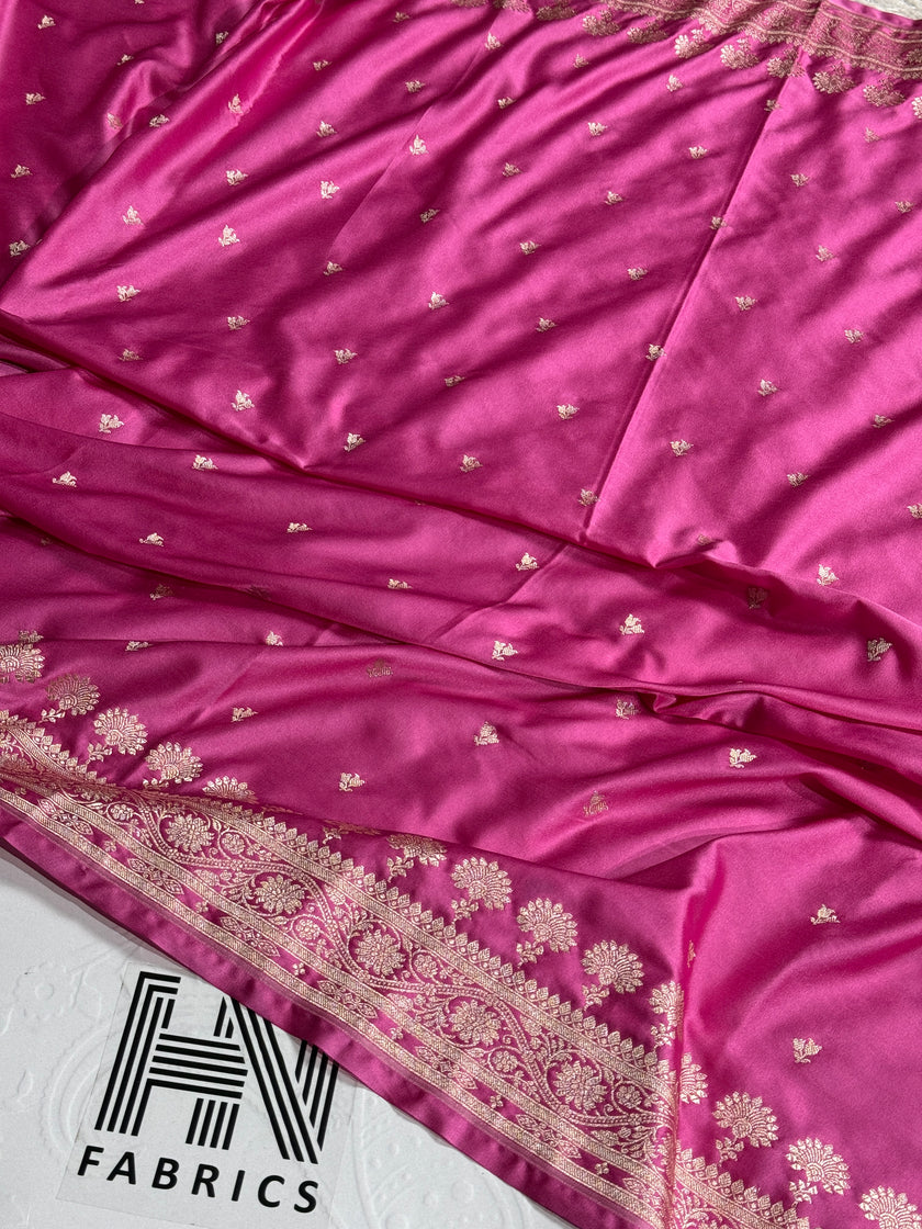BANARASI MASHRU KATAN SILK SAREE HN650