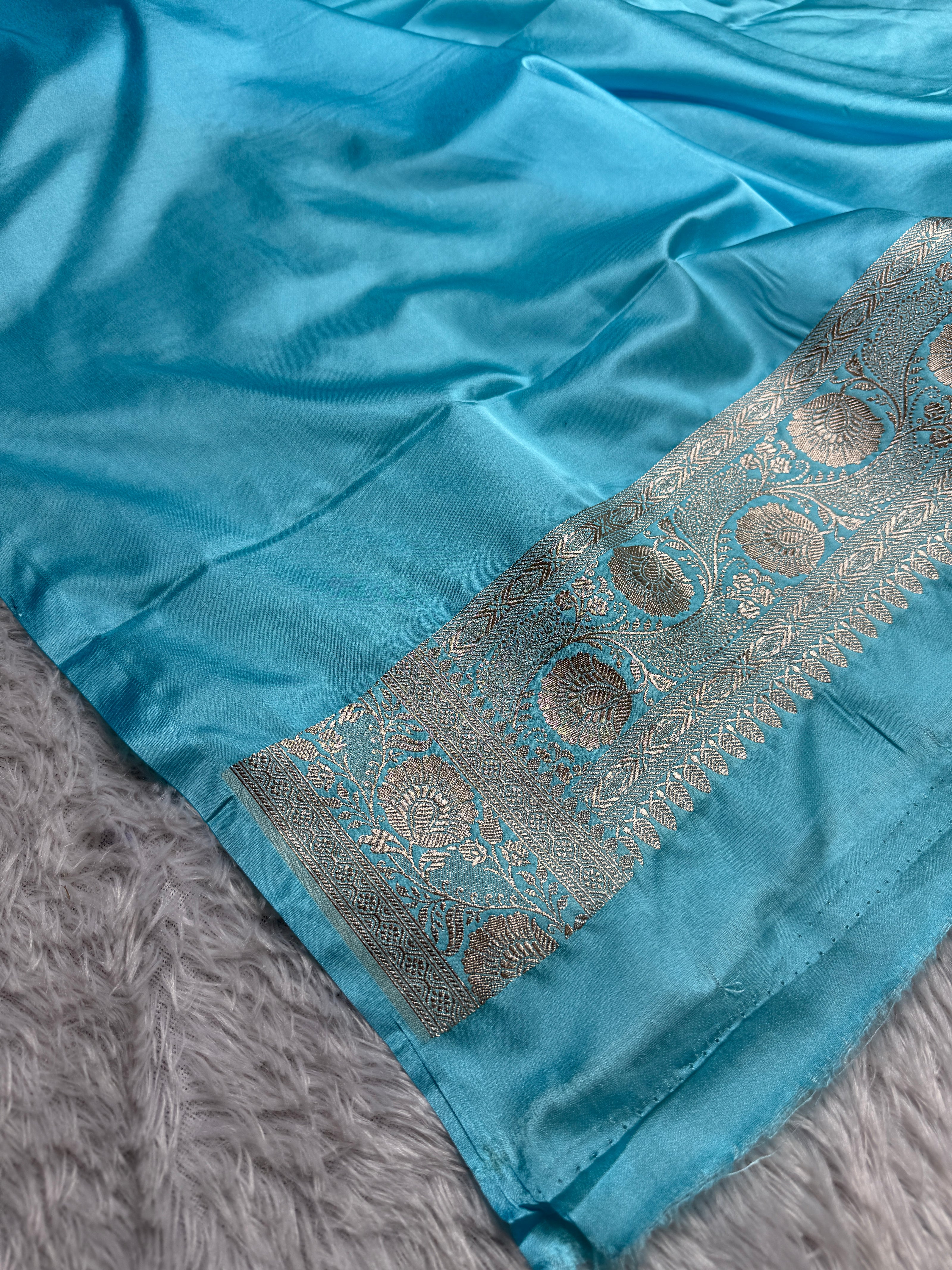 BANARASI MASHRU KATAN SILK SAREE HN540