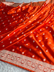 BANARASI MASHRU KATAN SILK SAREE MK030