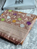 BANARASI MASHRU KATAN SILK SAREE MK023