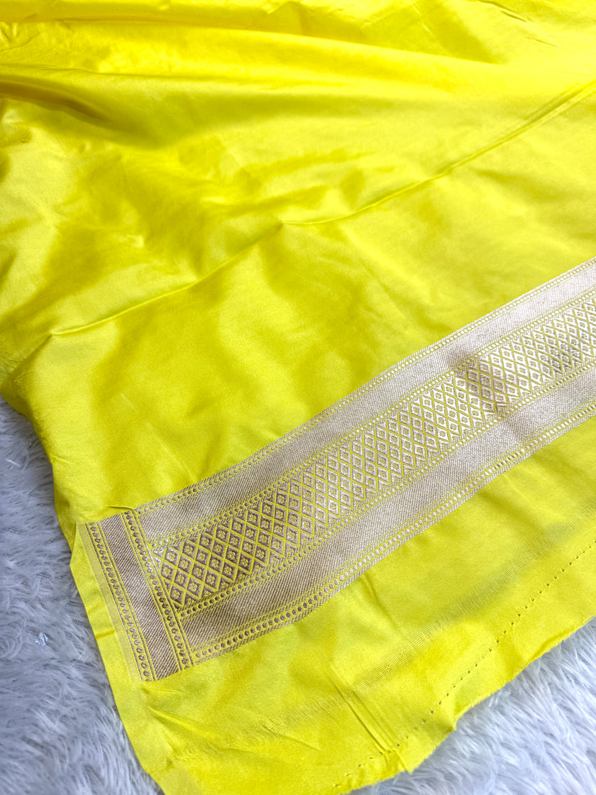 BANARASI MASHRU KATAN SILK SAREE HN548