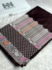 BANARASI MASHRU KATAN SILK SAREE MENAKARI WORK HN700