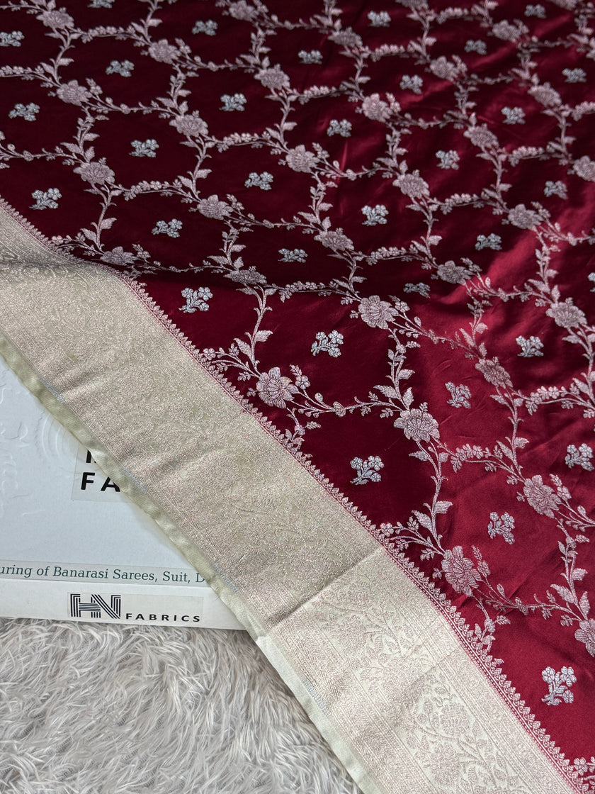 BANARASI MASHRU KATAN SILK SAREE MK082