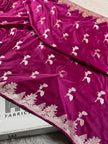 BANARASI MASHRU KATAN SILK SAREE MK010