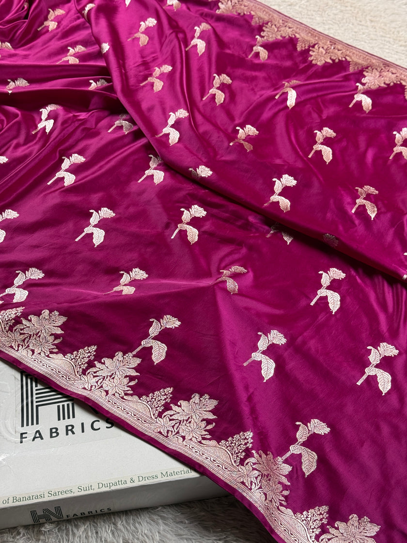 BANARASI MASHRU KATAN SILK SAREE MK010