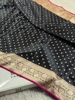BANARASI MASHRU KATAN SILK SAREE MK011