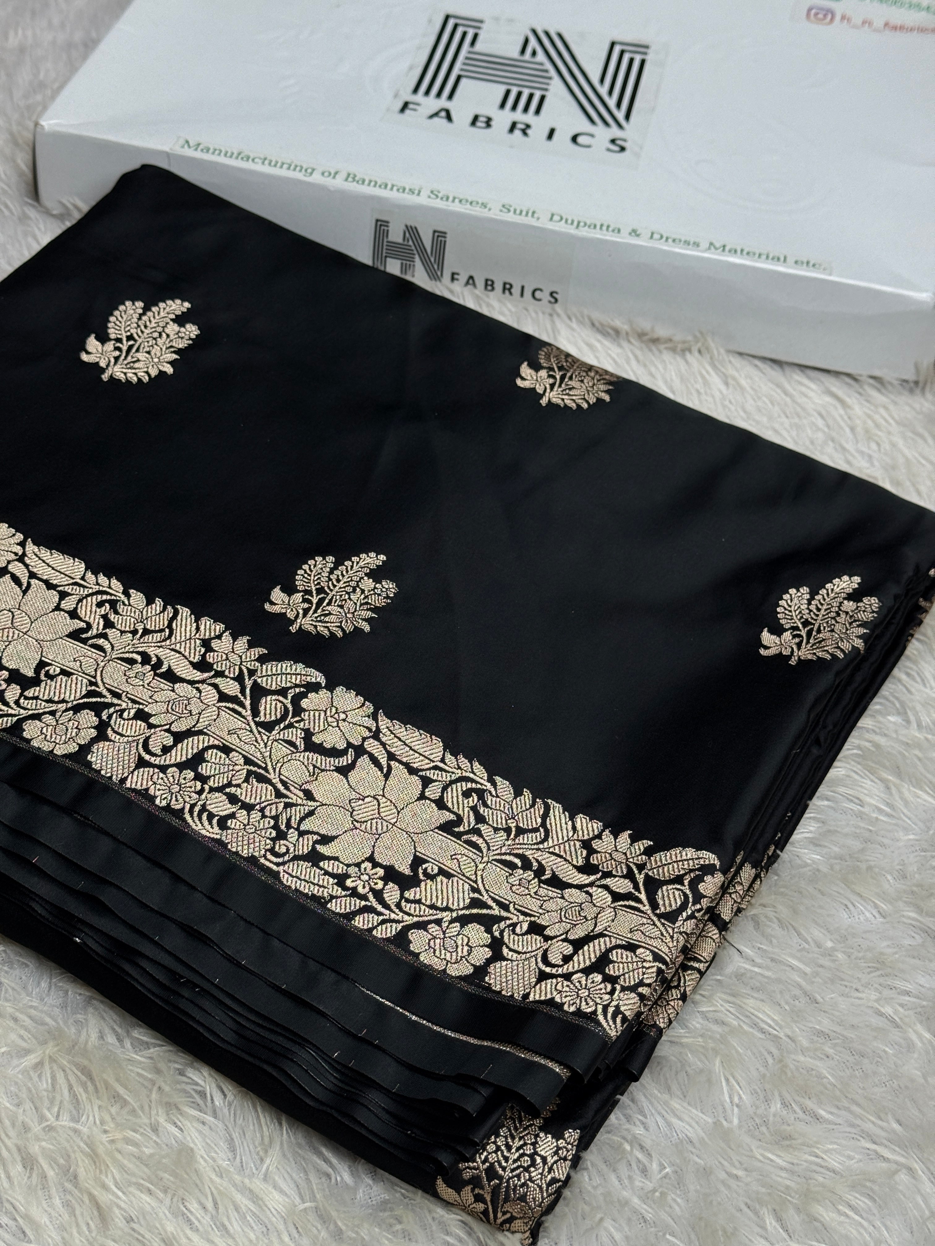 BANARASI MASHRU KATAN SILK SAREE HN825
