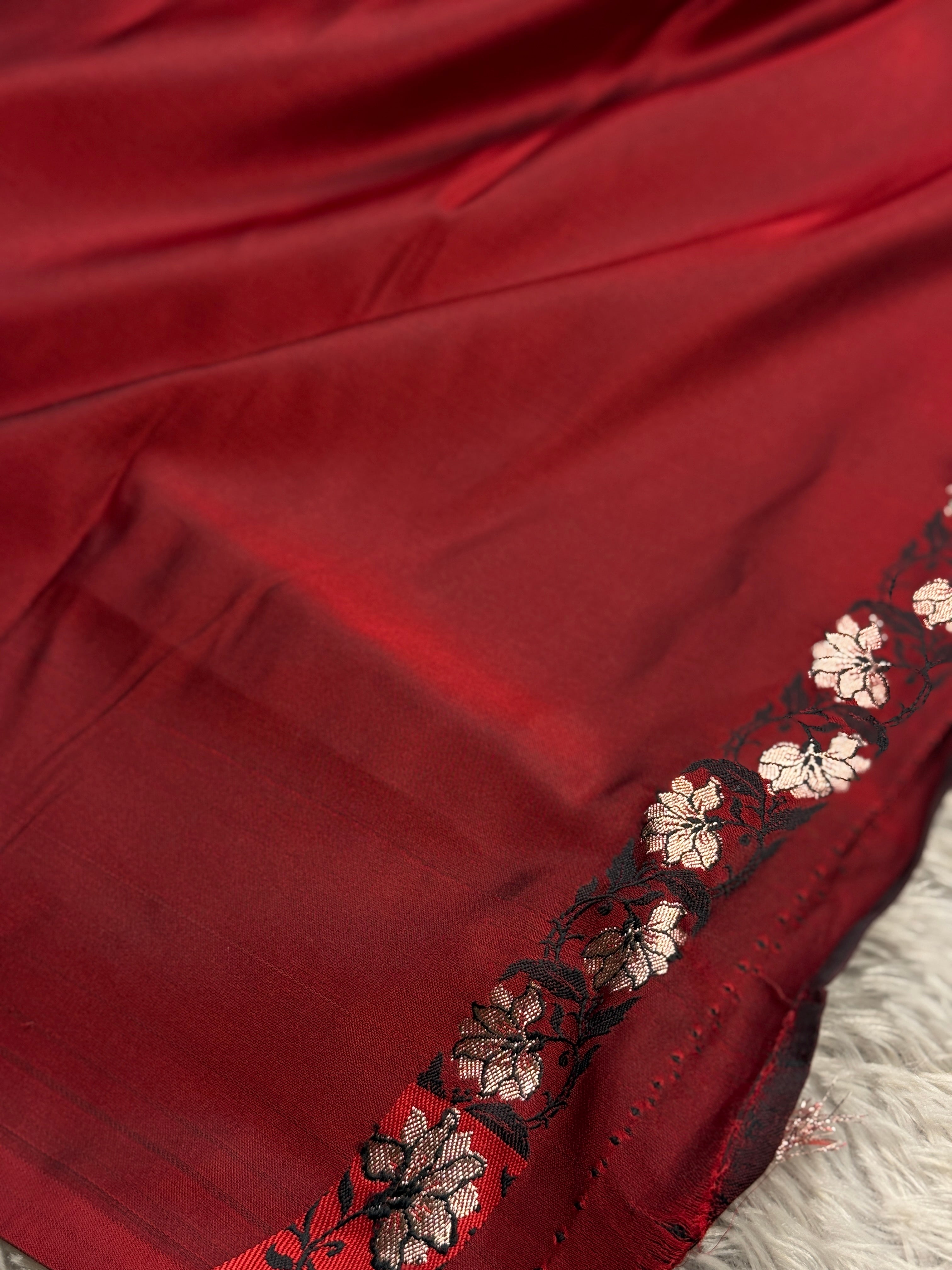 BANARASI MASHRU KATAN SILK SAREE HN541
