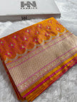BANARASI MASHRU KATAN SILK SAREE HM535
