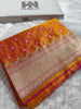BANARASI MASHRU KATAN SILK SAREE HM535