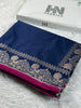 BANARASI MASHRU KATAN SILK SAREE MK002