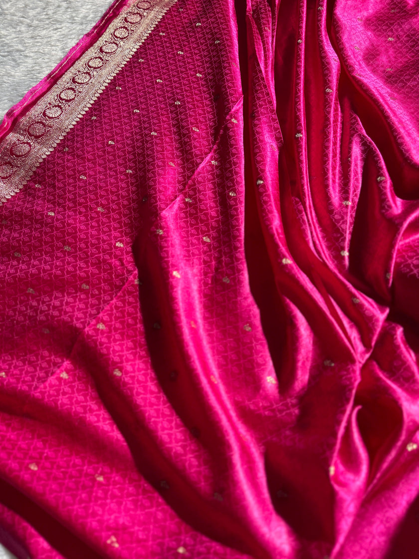 BANARASI MASHRU KATAN SILK SAREE HN144