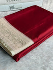 BANARASI MASHRU KATAN SILK SAREE MK025