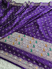 BANARASI MASHRU KATAN SILK SAREE MK029