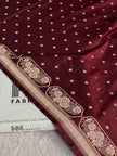 BANARASI MASHRU KATAN SILK SAREE MK046