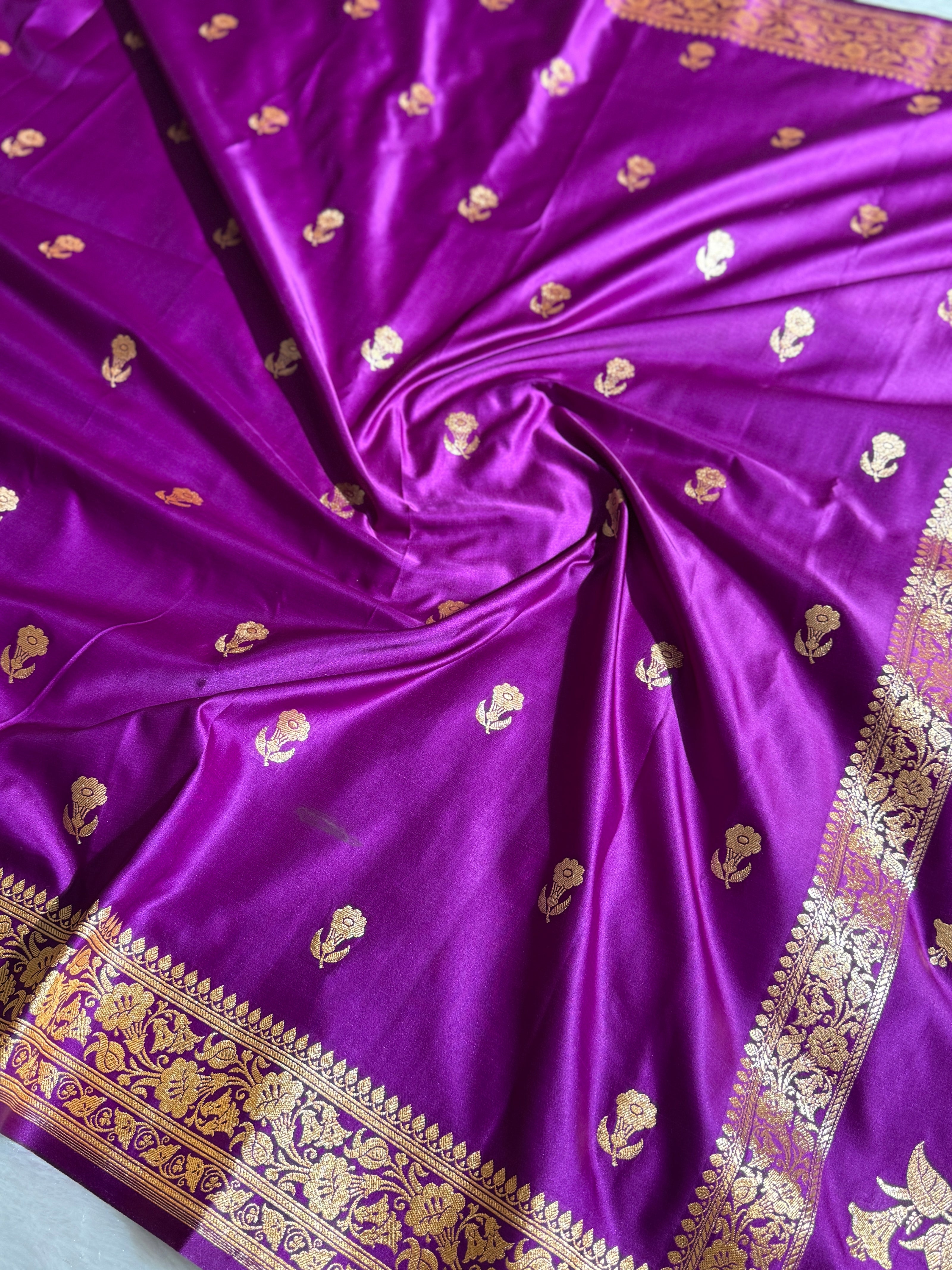 BANARASI SATIN SILK SAREE HN518
