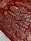BANARASI SATIN SILK SAREE BRIDAL DESIGN HN600
