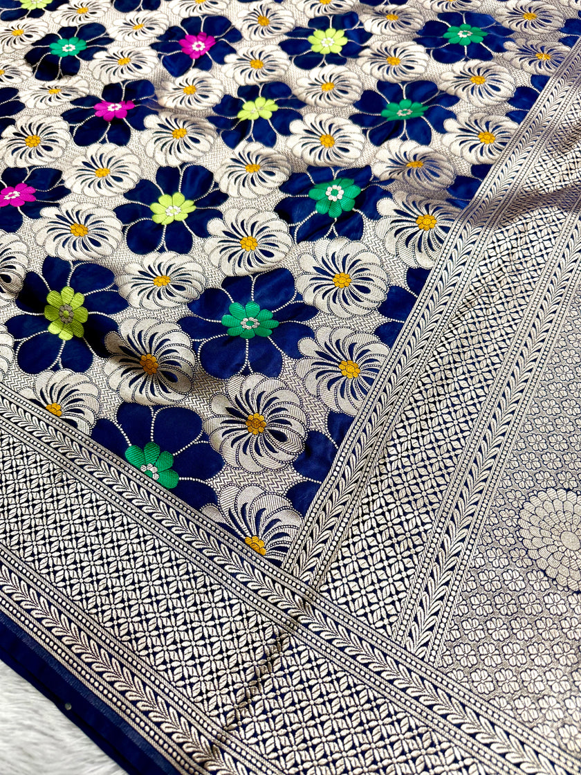 Banarasi Mashru Katan Silk Saree HN118