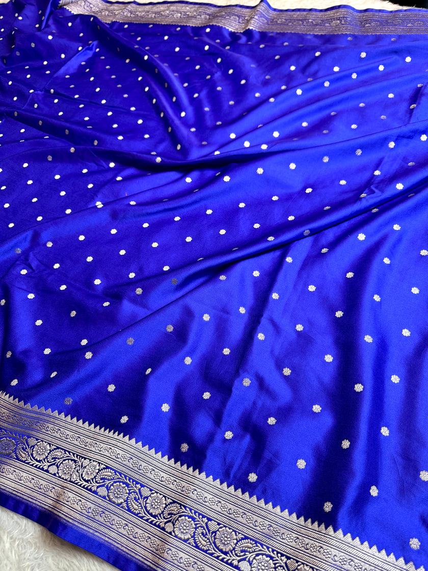 BANARASI MASHRU KATAN SILK SAREE HN543