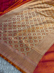BANARASI MASHRU KATAN SILK SAREE MK044