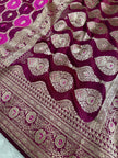 BANARASI MASHRU KATAN SILK SAREE HN536