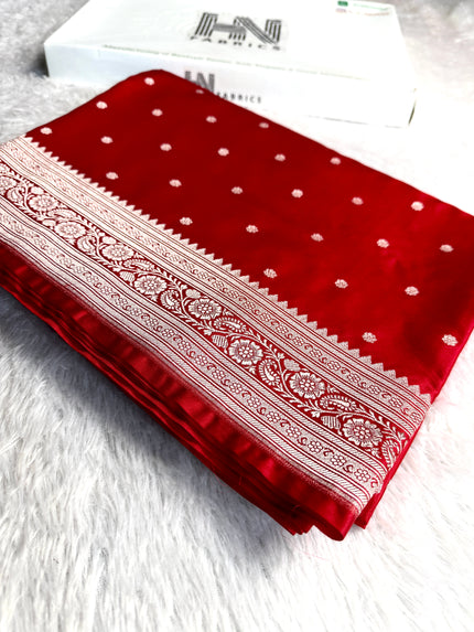 BANARASI MASHRU KATAN SILK SAREE HN547