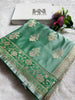 BANARASI MASHRU KATAN SILK SAREE HN521