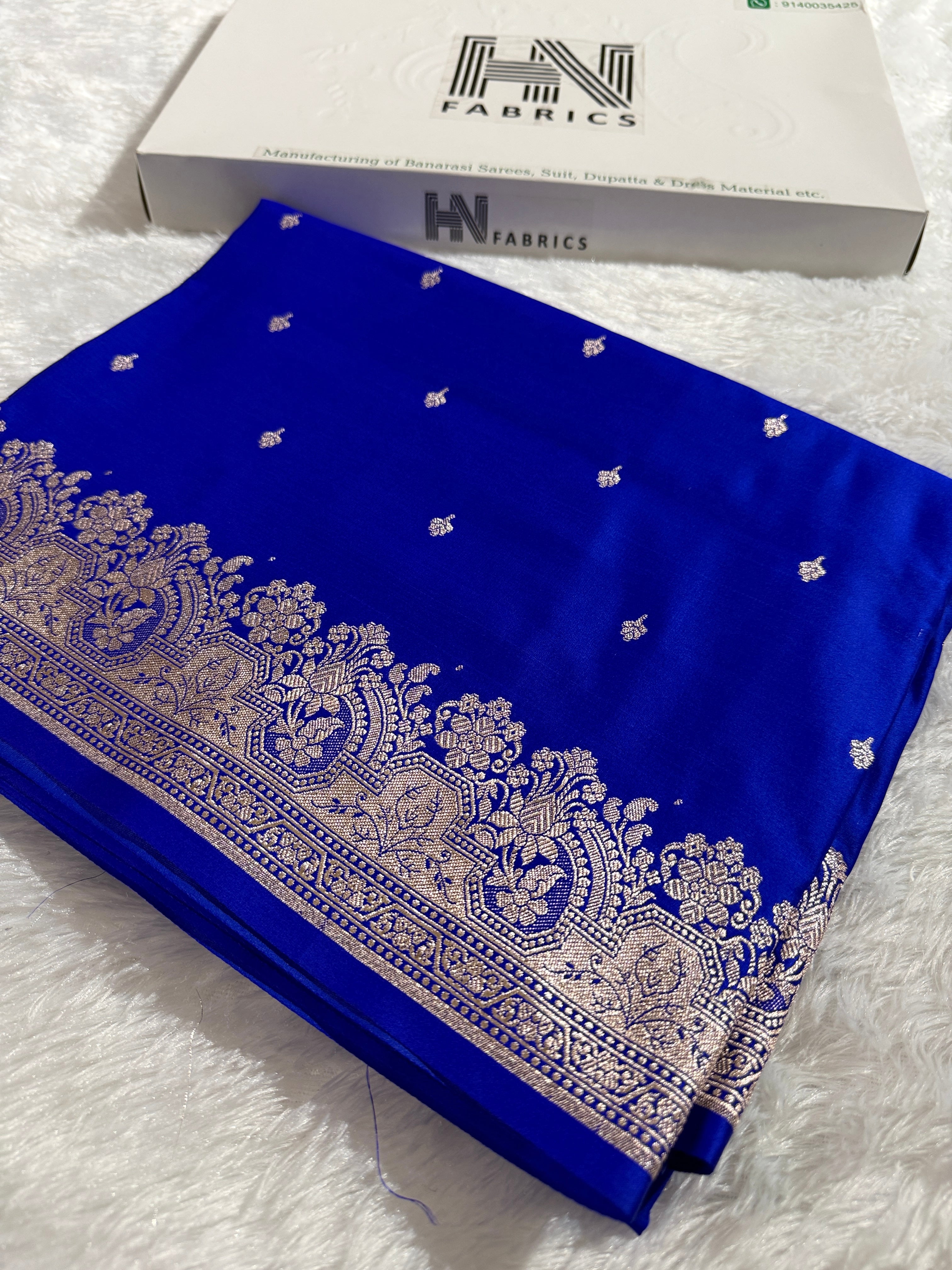 BANARASI MASHRU KATAN SILK SAREE HN537
