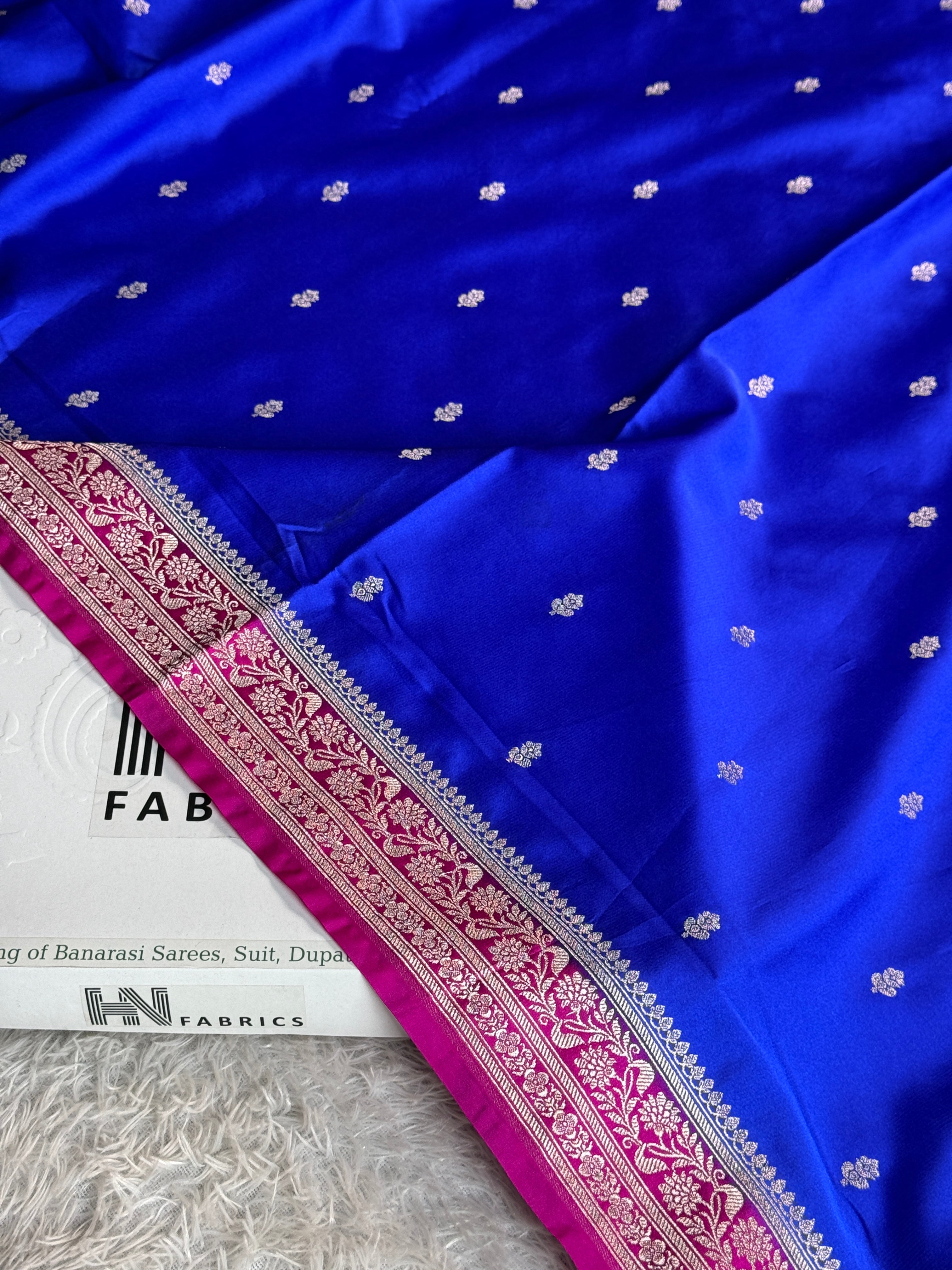 BANARASI MASHRU KATAN SILK SAREE MK007