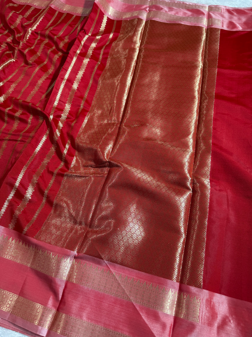 BANARASI KATAN SILK SAREE KS101
