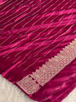 BANARASI MASHRU KATAN SILK SAREE MK042