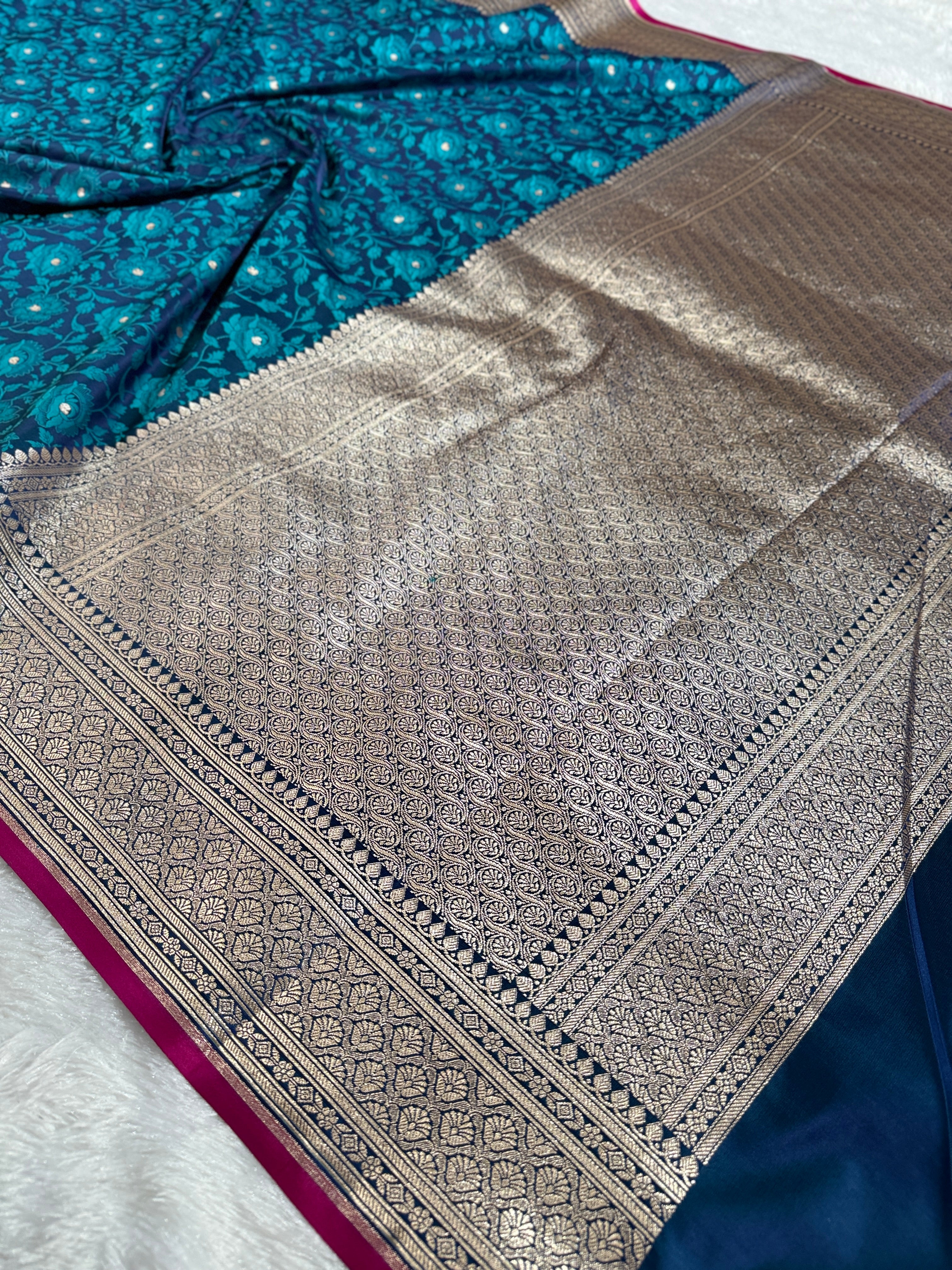 BANARASI MASHRU KATAN SILK SAREE HN531