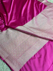 BANARASI MASHRU KATAN SILK SAREE BANARASI GHAT DESIGN HN750