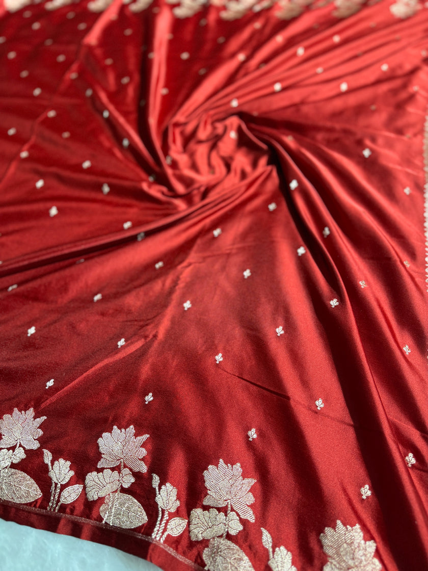 BANARASI MASHRU KATAN SILK SAREE HN520