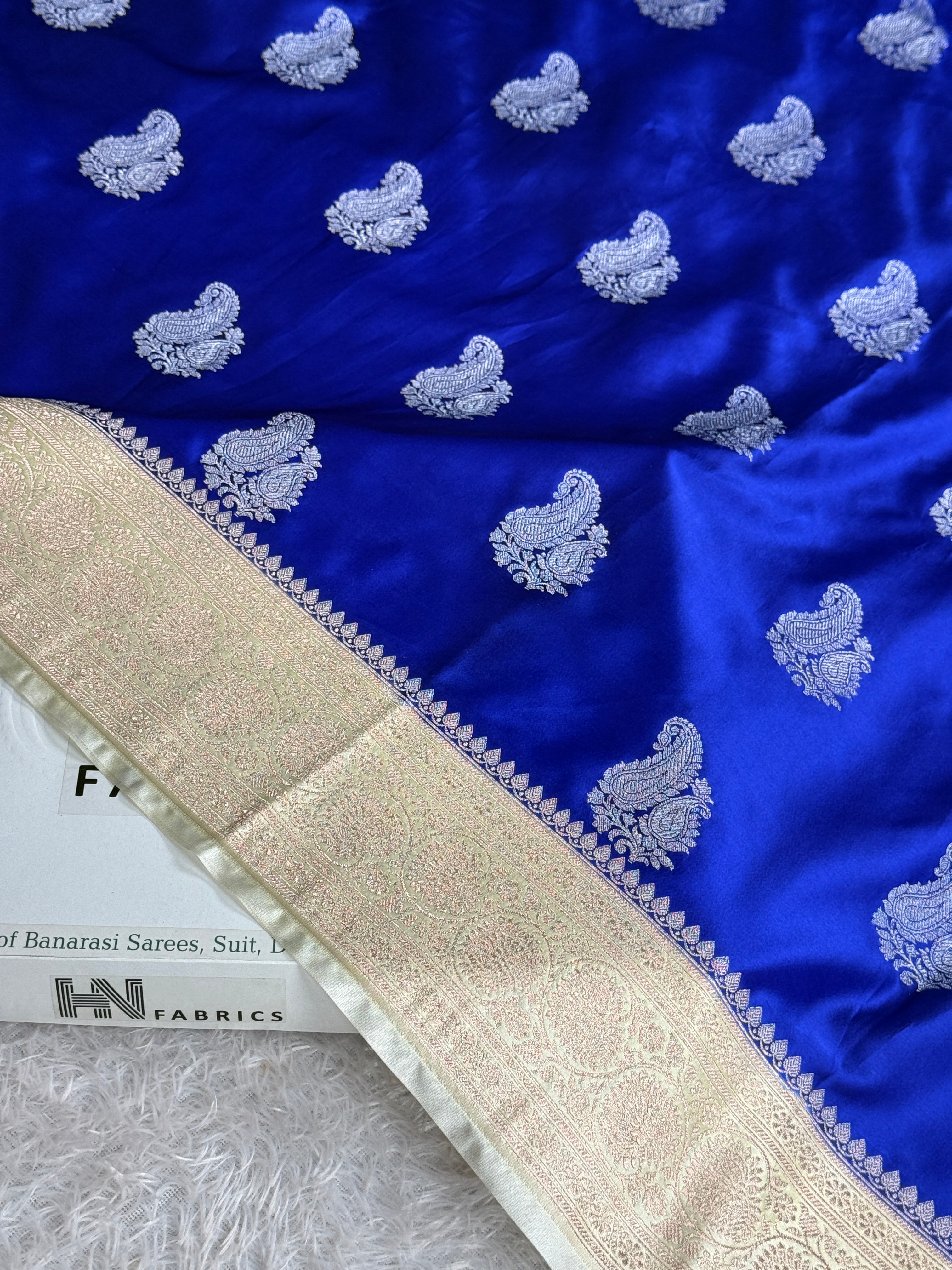 BANARASI MASHRU KATAN SILK SAREE MK053