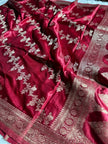 BANARASI MASHRU KATAN SILK SAREE HN144