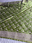 BANARASI MASHRU KATAN SILK SAREE MK066