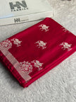 BANARASI MASHRU KATAN SILK SAREE MK059