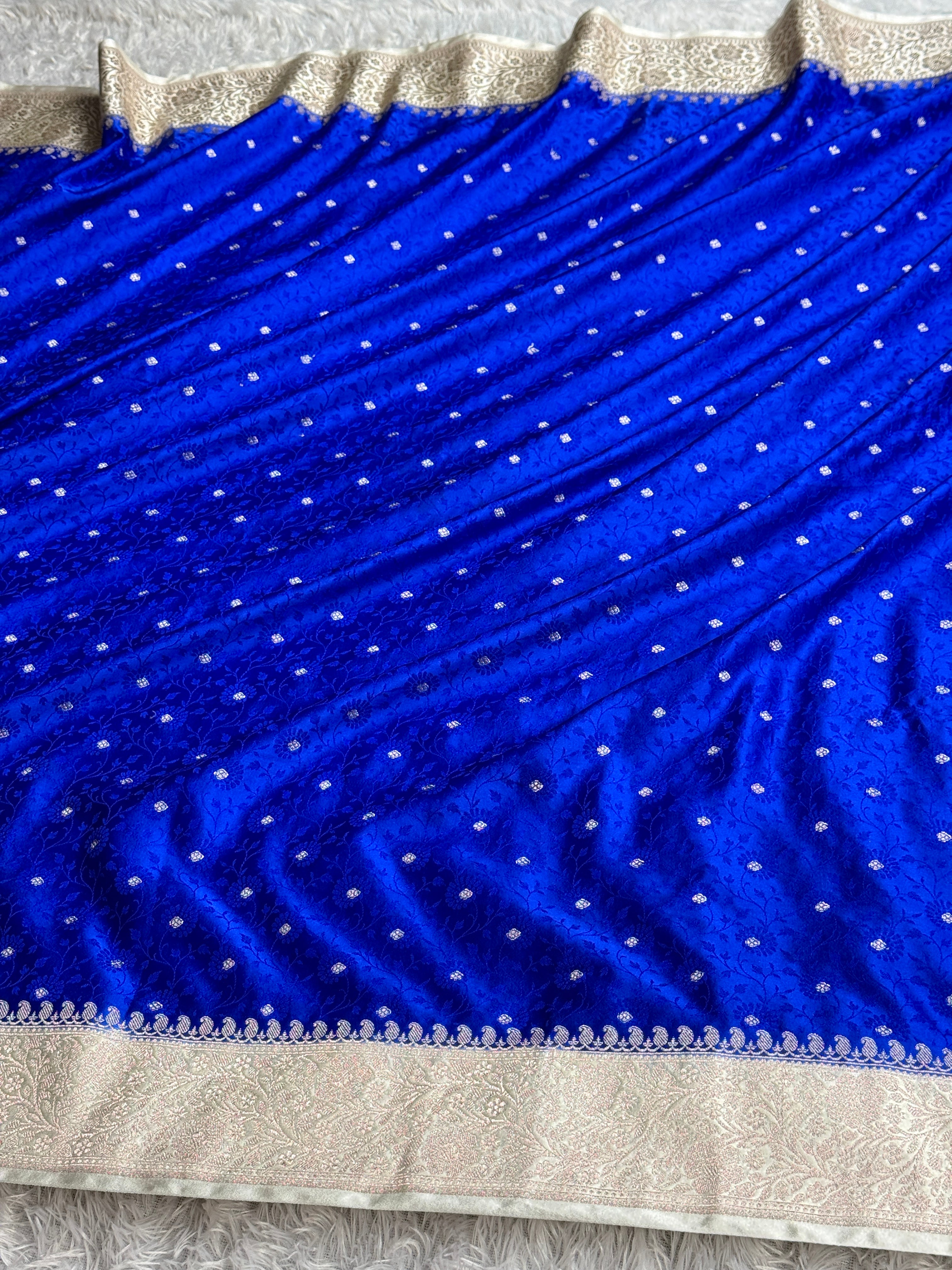 BANARASI MASHRU KATAN SILK SAREE HN820