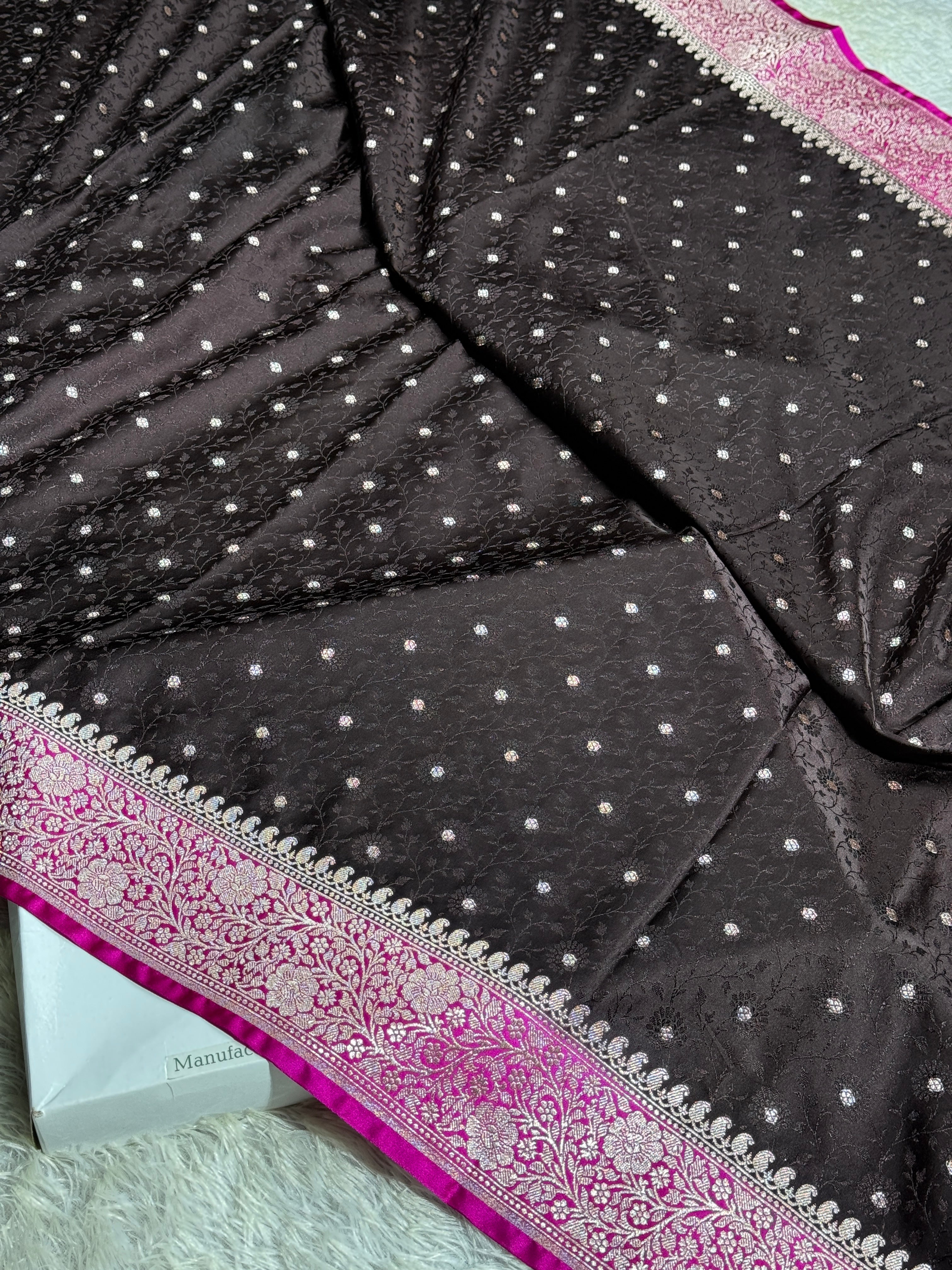 BANARASI MASHRU KATAN SILK SAREE HN820