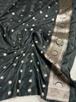 BANARASI MASHRU KATAN SILK SAREE MK012