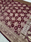 BANARASI MASHRU KATAN SILK SAREE HN536